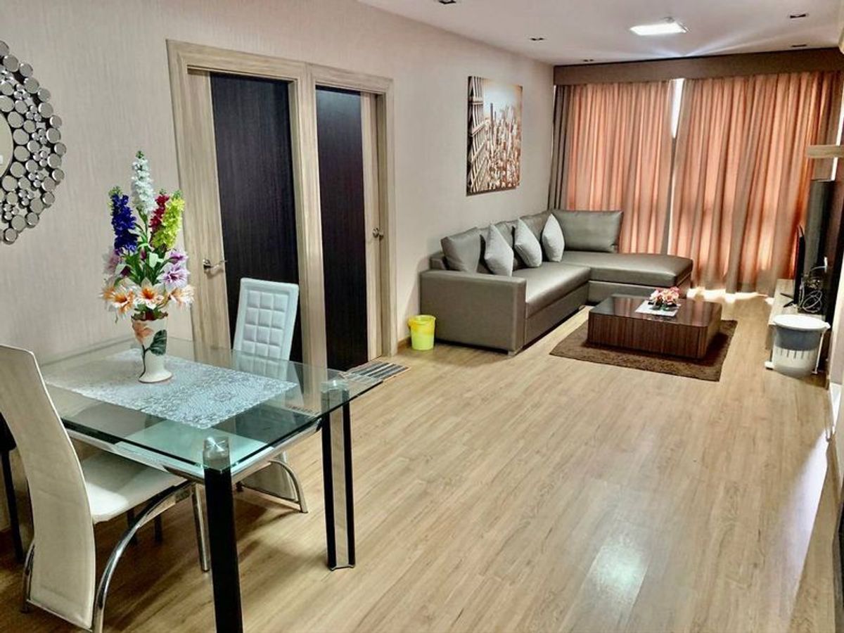 For rent: Ladda Condo View Sriracha, 2 bedrooms, high floor, beautiful view, see the sea