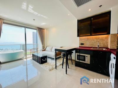 Luxury 1bed Condo in The Riviera Ocean Drive, Pattaya at 5.29 Mb, Fully Furnished + Amenities