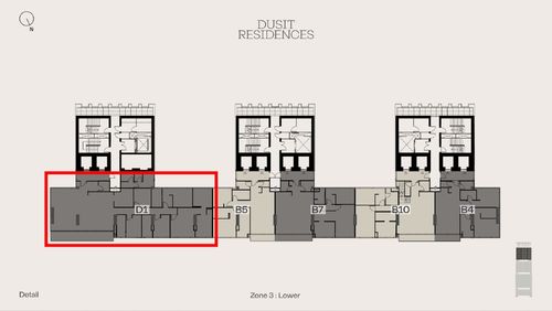 🔥 Corner 4 BR !! Dusit Residences Private Lift - 5X fl., 292 sqm. 128.9 MB  (ดุสิต เรสซิเดนเซส-ดุสิต พาร์คไซด์) 