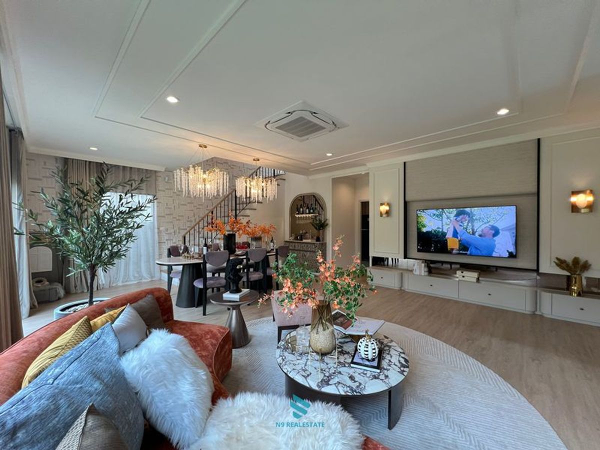 🌟 บ้านเดี่ยว  ชีวิตสงบใกล้เมือง! ติดถนนใหญ่ สราญสิริ รังสิต 2 จากแสนสิริ ใกล้ทางด่วน ,ฟิวเจอร์   โครงการส่วนตัว 231 ยูนิต – รูปที่ 3