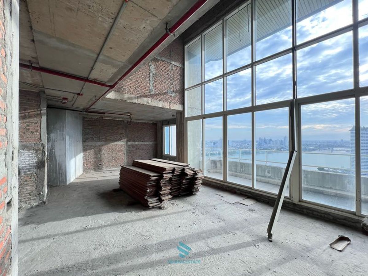 Watermark Chaophraya 5 sleeping condo (River View Pent Friendly (with real room pictures, not blocked) near Icon Siam, Charoen Nakhon Sathorn, Silom Bareshell with a private balcony Watermark Chaophraya 5 sleeping condo (River View Pent Friendly (with real room pictures, not blocked) near Icon Siam, Charoen Nakhon Sathorn, Silom Bareshell with a private balcony