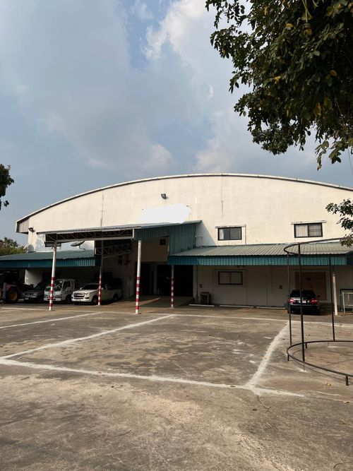 🏗 Factory for Sale, land area 3-3-80 rai, factory area 3,400 sqm. with Factory License location Bang Bua Thong, Nonthaburi