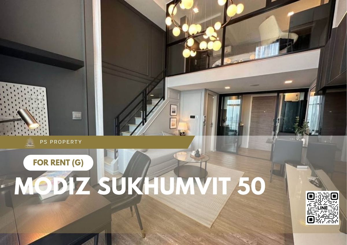 For rent 📍 MODIZ Sukhumvit 50 📍 Near BTS On Nut, complete with furniture and appliances For rent 📍 MODIZ Sukhumvit 50 📍 Near BTS On Nut, complete with furniture and appliances