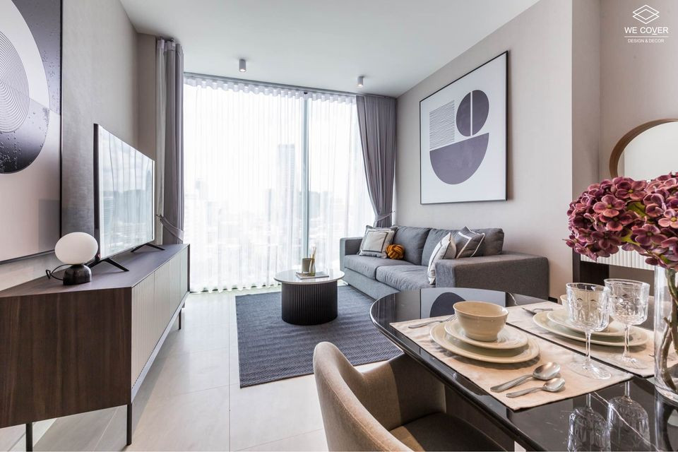 🌿 Tait Sathorn 12 🌿 ห้องแต่งสวย เฟอร์ครบ 🛏 1 ห้องนอน 1 ห้องน้ำ 52 ตร.ม ใกล้สาทร – รูปที่ 4