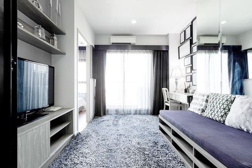 Condo for sale: Chapter One Midtown Lat Phrao 24, corner room, 32 sqm., fully furnished.