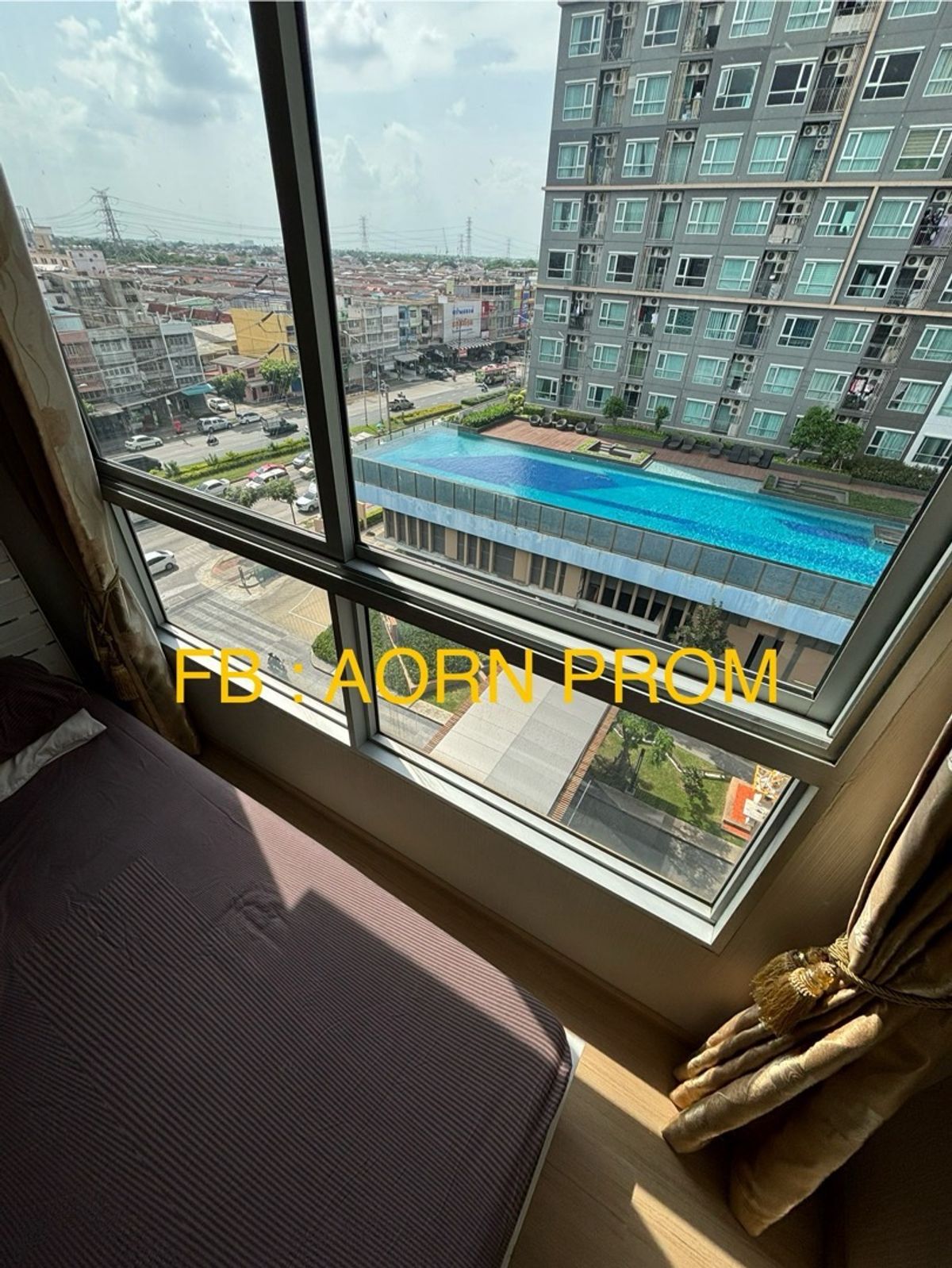 ให้เช่า พลัม คอนโด บางแค PLUM CONDO Bangkae ห้องใหญ่ กั้นห้องนอนเป็นสัดส่วน ตึก A แอร์2ตัว ทิศเหนือ เย็นสบาย วิวดีมาก  – รูปที่ 3