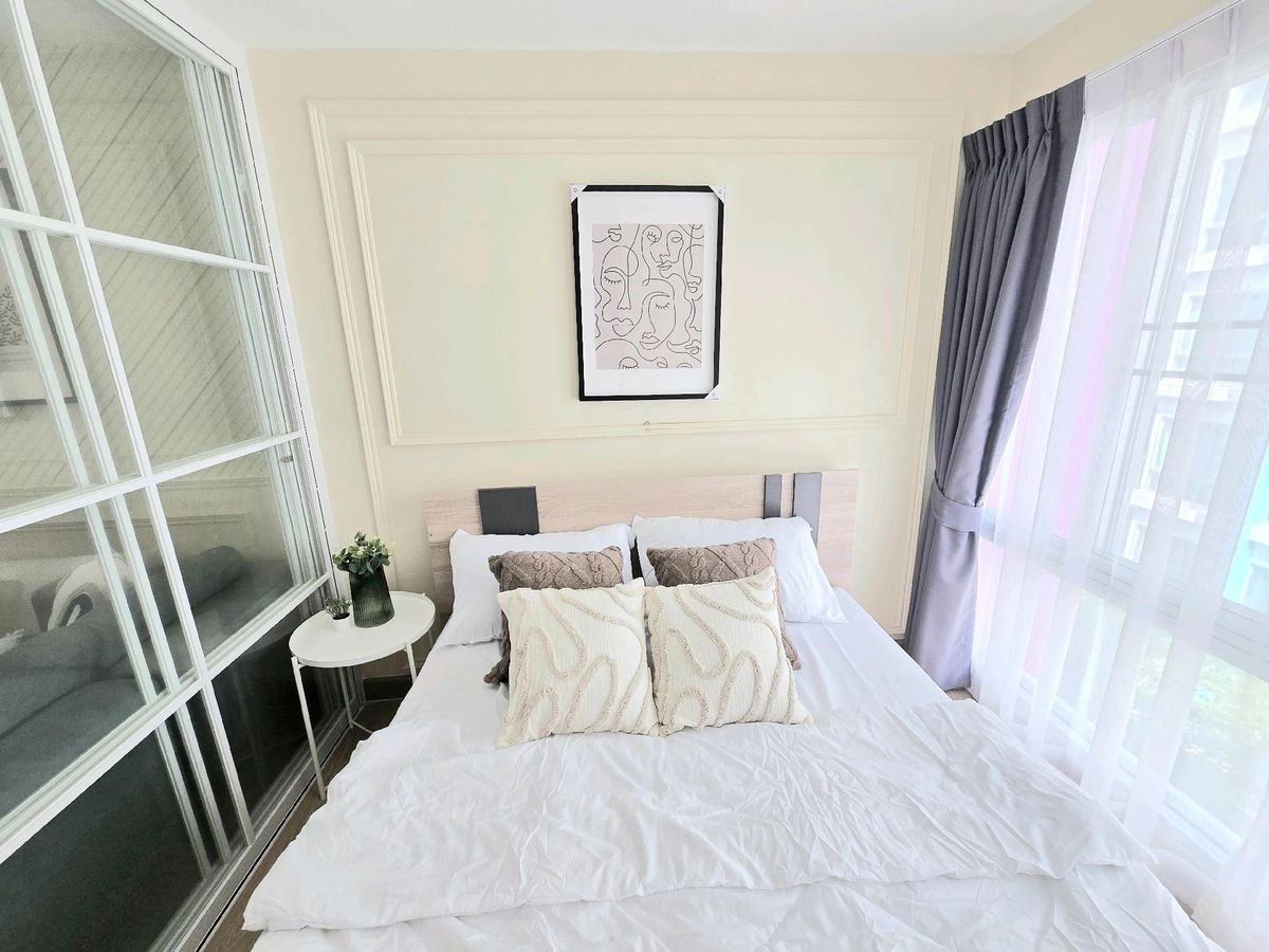 Condo for urgent sale with tenant, Yield 7.9%, tenant 8,500 baht.