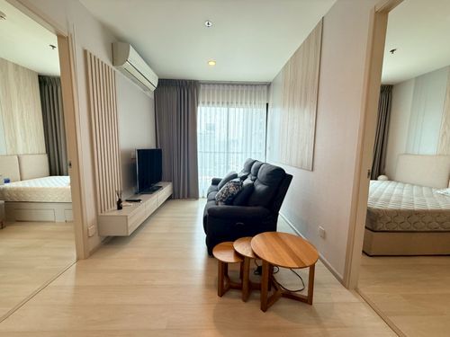 For Rent LIFE Asoke 2 Bedroom - MRT Electric Train is convenient for all travel