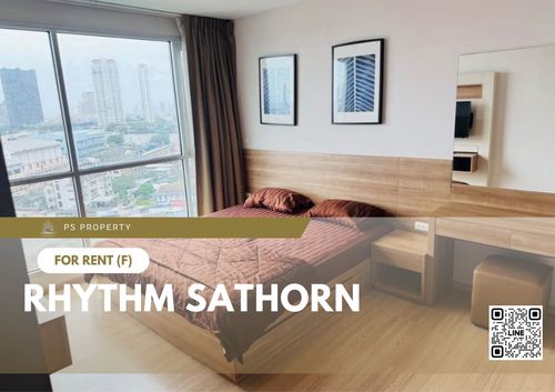 ให้เช่า ✨ Rhythm Sathorn ✨ เฟอร์นิเจอร์ และ เครื่องใช้ไฟฟ้าครบ ใกล้ BTS สะพานตากสิน