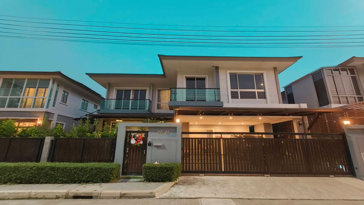 🏠 ขายบ้านเดี่ยว The Palm Chaengwattana เฟอร์ครบพร้อมอยู่ 🏠 ขายบ้านเดี่ยว The Palm Chaengwattana เฟอร์ครบพร้อมอยู่