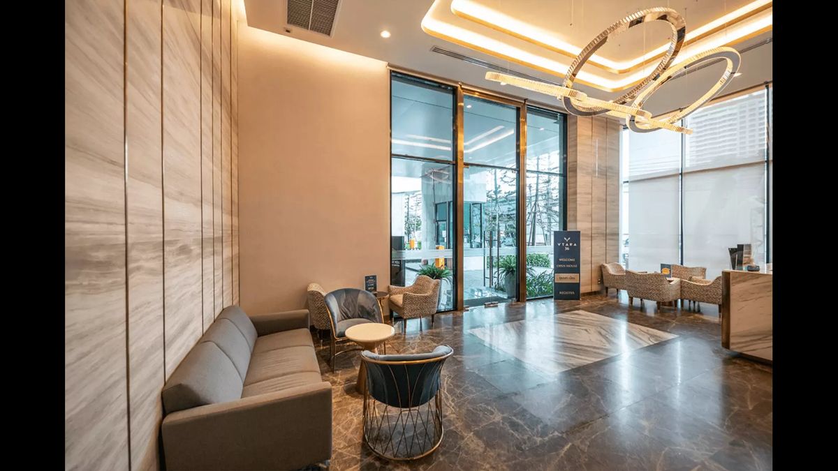🔥3.35 MB🔥 - Nice Room 1 Bed with Bathtub Good Location Shuttle Bus to BTS Thong Lo 850 m. at Vtara Sukhumvit 36 Condo / For Sale