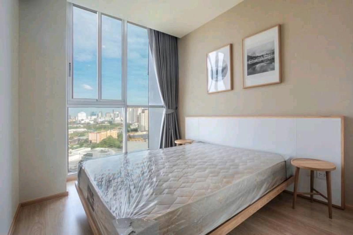 Rent Nobel Revolve, Ratchada room, 2 bedroom, 2 bathrooms, 2 bathrooms, parking in the east, beautiful view – รูปที่ 4