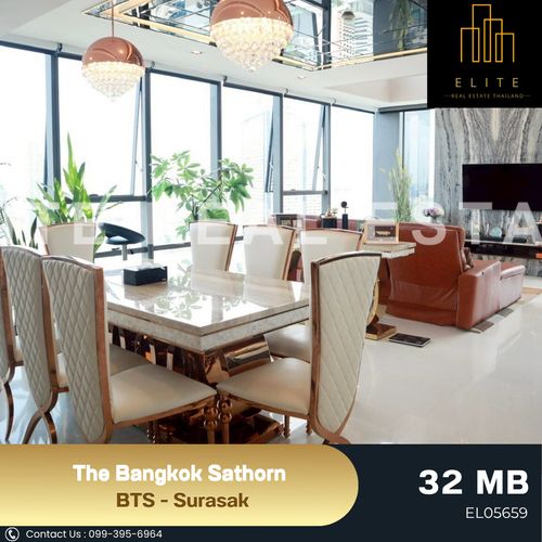 ✨ The Bangkok Sathorn ดูเพล็กซ์สุดหรู เพียงไม่กี่ห้องในโครงการ แรร์เว่อร์ รีบจับจองก่อนพลาดโอกาส 💯