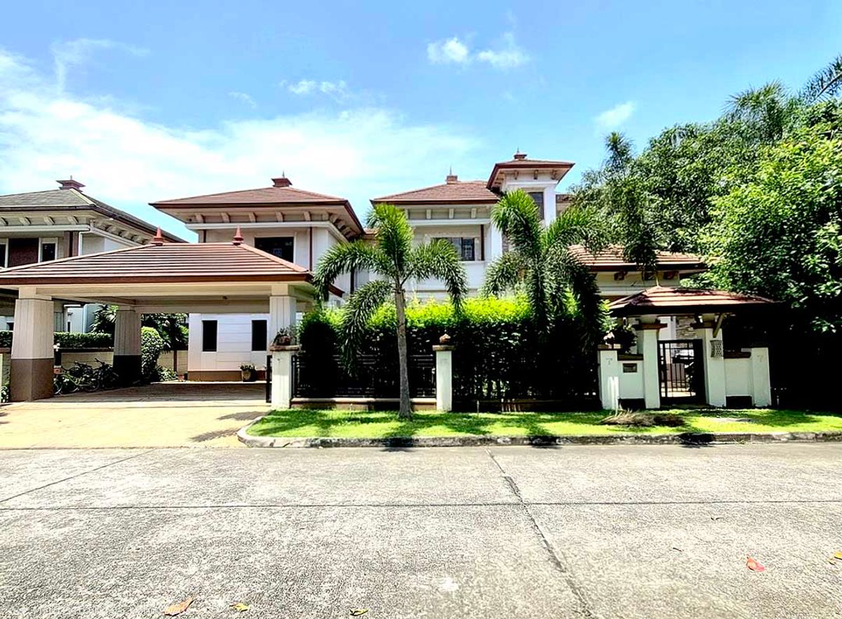 2 storey detached house for sale 154.8 sq.w. (Lang Rim), Setthasiri Grand Prachachuen Village 2 storey detached house for sale 154.8 sq.w. (Lang Rim), Setthasiri Grand Prachachuen Village