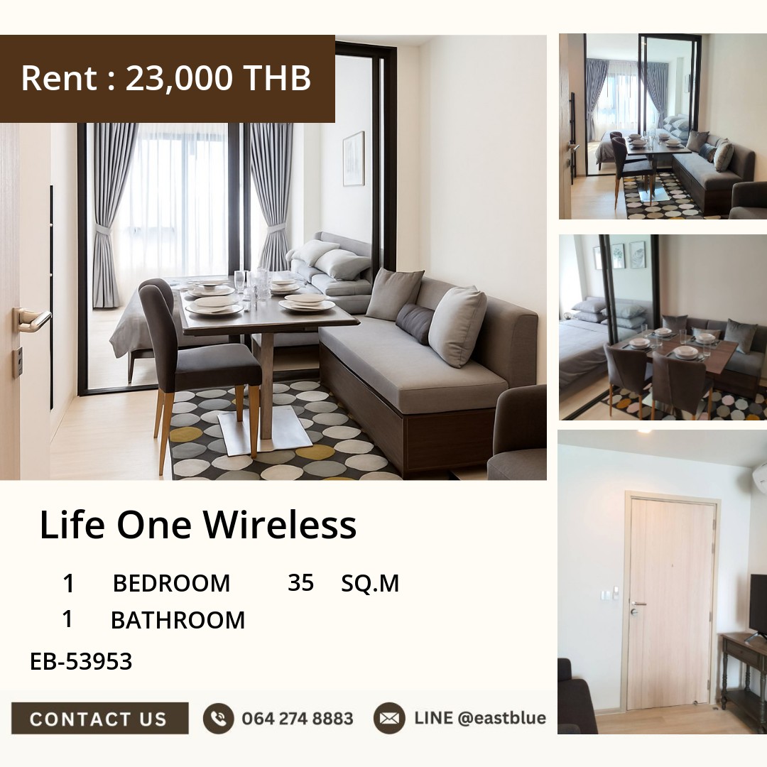 ✨ลดทันที! คอนโดหรู Life One Wireless ใจกลางเมือง เริ่มเพียง 23,000/ด! 🏙️ใกล้ BTS เพลินจิต แวดล้อมสถานที่สำคัญ พร้อมอยู่เดี๋ยวนี้! 0642748883 ✨ลดทันที! คอนโดหรู Life One Wireless ใจกลางเมือง เริ่มเพียง 23,000/ด! 🏙️ใกล้ BTS เพลินจิต แวดล้อมสถานที่สำคัญ พร้อมอยู่เดี๋ยวนี้! 0642748883