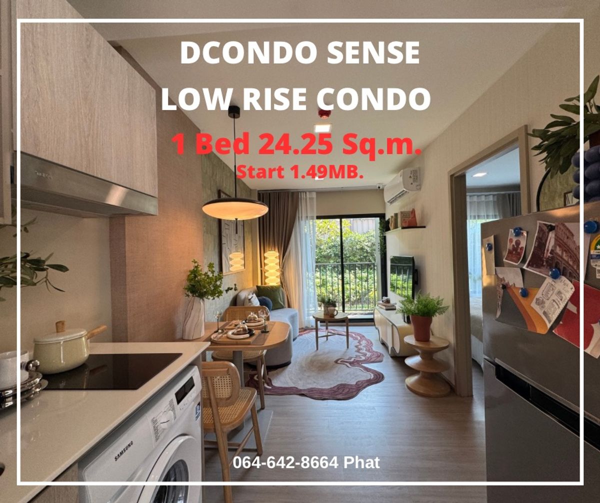 For Sale dcondo sense (บางแสน)1Bed 24sq.m. ราคาเริ่มต้น 1.49ลบ.contact 0646428664 (Phat) For Sale dcondo sense (บางแสน)1Bed 24sq.m. ราคาเริ่มต้น 1.49ลบ.contact 0646428664 (Phat)
