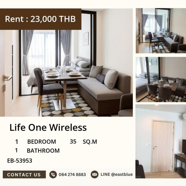 17/07/2026, ✨ลดทันที! คอนโดหรู Life One Wireless ใจกลางเมือง เริ่มเพียง 23,000/ด! 🏙️ใกล้ BTS เพลินจิต แวดล้อมสถานที่สำคัญ พร้อมอยู่เดี๋ยวนี้! 0642748883