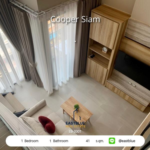 Prime Location Alert! 🏙️ Luxe 1-Bed Cooper Siam Near Siam Square - Just 26k! 🔑 0642748883