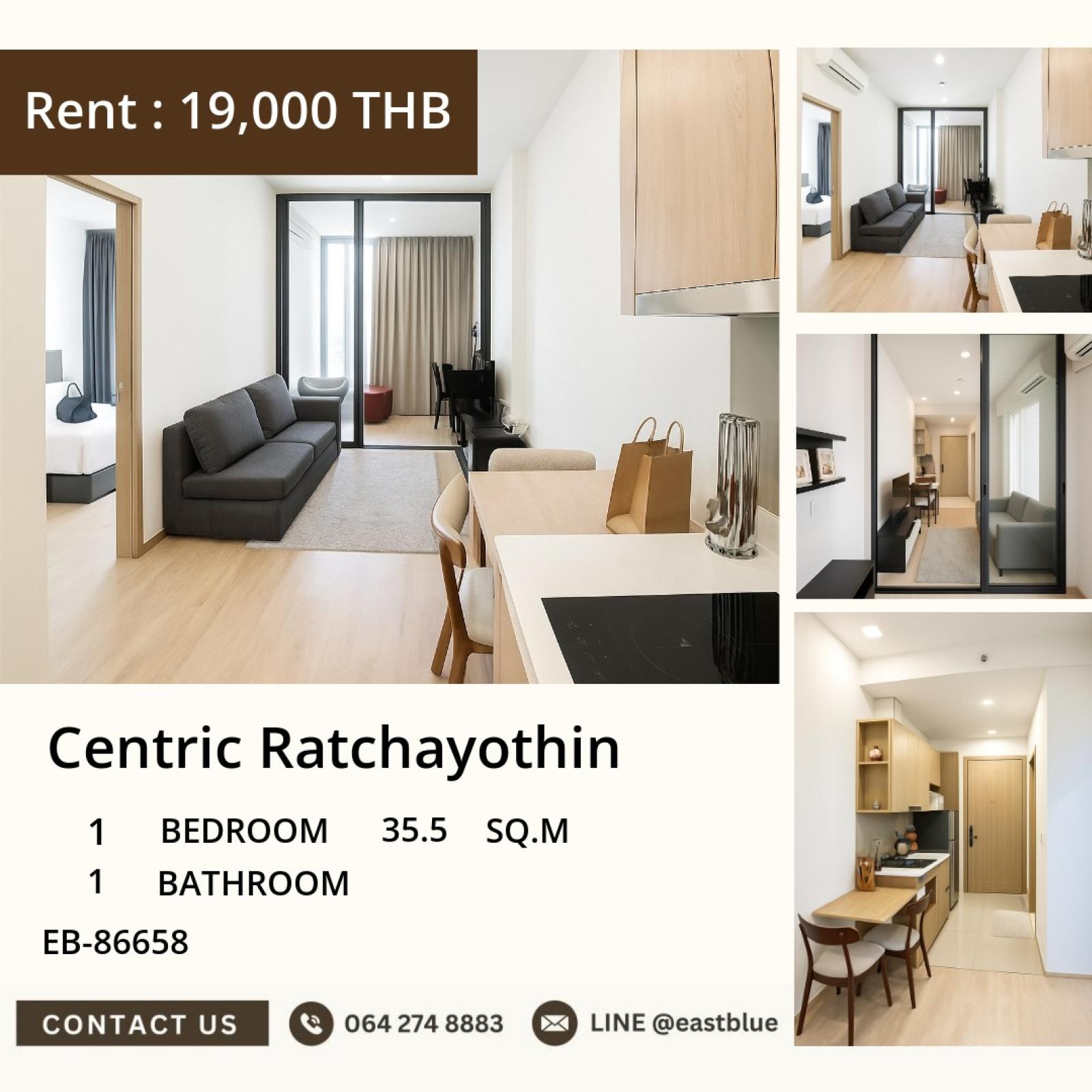 11/08/2026, 🏠 เช่า คอนโด 1 ห้องนอน เซ็นทริค รัชโยธิน 19,000 บาท/เดือน 0642748883 11/08/2026, 🏠 เช่า คอนโด 1 ห้องนอน เซ็นทริค รัชโยธิน 19,000 บาท/เดือน 0642748883