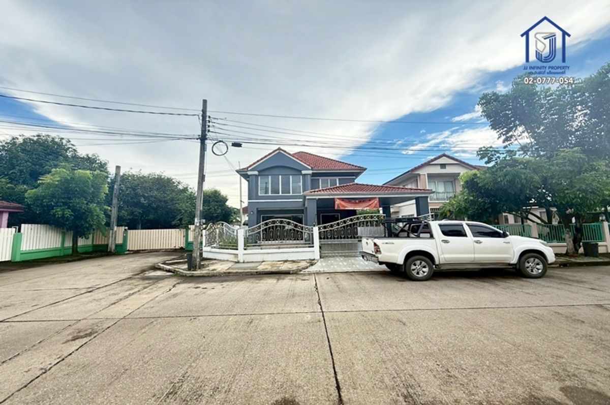 2 storey detached house for sale, Sammakorn Village, Min Buri 2, Soi Sam Wa, 20, near the Pink Line