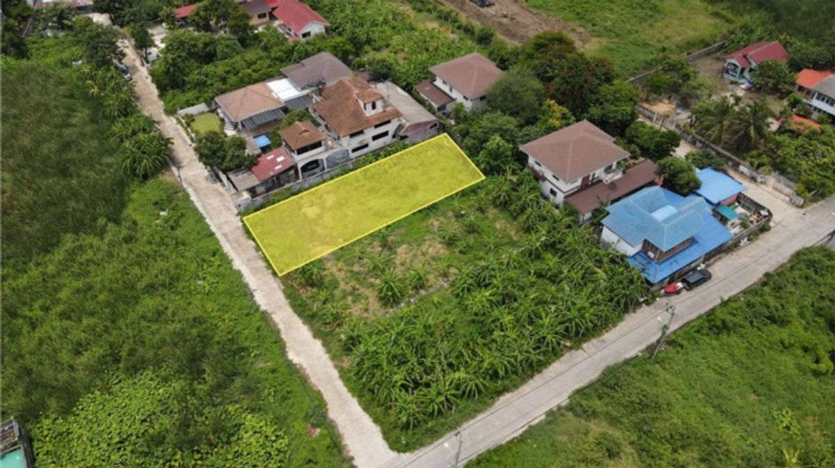 Land for sale. 146 sq.w. soi Tonson 6/Chaengwattana-Pak Kret 20. Close to MRT station (pink line)