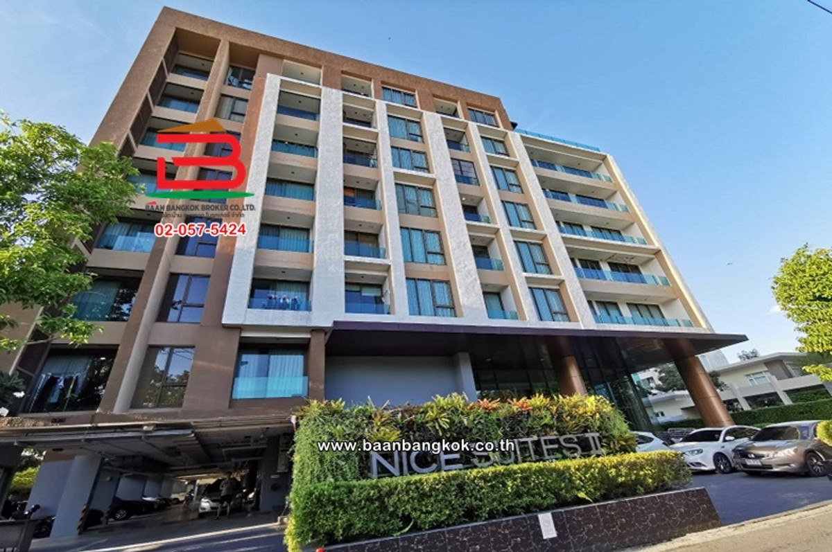 Nice Suites 2 Sanam Binnam (Nice Suites 2 Sanambinnam), area 45.66 sqm. Soi Nonthaburi 32, Tha Sai Subdistrict, Mueang Nonthaburi District, Nonthaburi Province Nice Suites 2 Sanam Binnam (Nice Suites 2 Sanambinnam), area 45.66 sqm. Soi Nonthaburi 32, Tha Sai Subdistrict, Mueang Nonthaburi District, Nonthaburi Province
