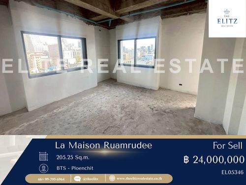 ✨ ของดีสำหรับสายแต่งเอง La Maison Ruamrudee ห้อง Rare ทำเลสุดพรีเมียม ราคาไม่แรง ✔