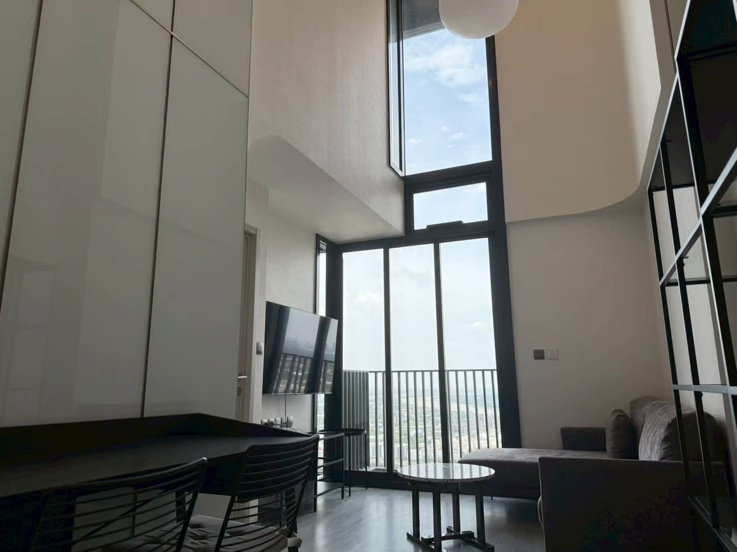 Duplex Type Condo 42ตรม. ให้เช่า The Line Sukhumvit 101 ชั้น35 เฟอร์ครบ – รูปที่ 2