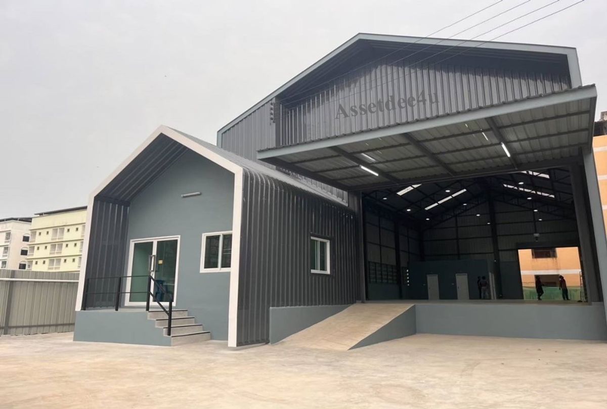 AW505 dark purple area Rent a warehouse with the office of the area 735 sq.m., Khlong Nueng, Khlong Luang, near Waenakorn – รูปที่ 2