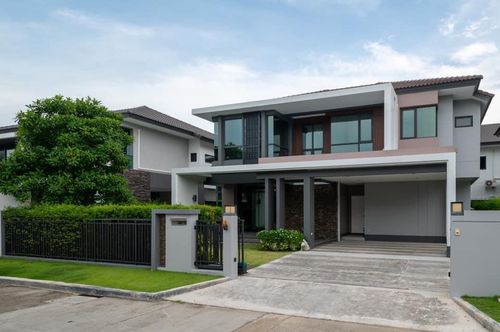 One house for rent, The Grand Bang Na-Ring Road with luxury 4 bedrooms, free+ wifi