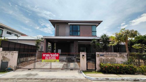 📢 ขายบ้านเดี่ยว 2 ชั้น หลังมุม ทำเลทอง หมู่บ้านมัณฑนา พระราม 2 - เทียนทะเล 