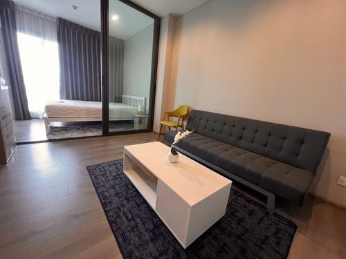 Condo for rent, The Politan Aqua, River View, Phra Nang Klao 1 BTS Station, 1 water, furniture and electrical appliances.