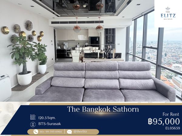 ✨Ultimate Privacy in the Heart of CBD – The Bangkok Sathorn for Rent  ✨