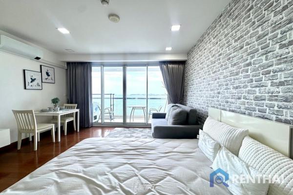 The Palm Wongamat Beach for sale studio 32 sqm sea  view