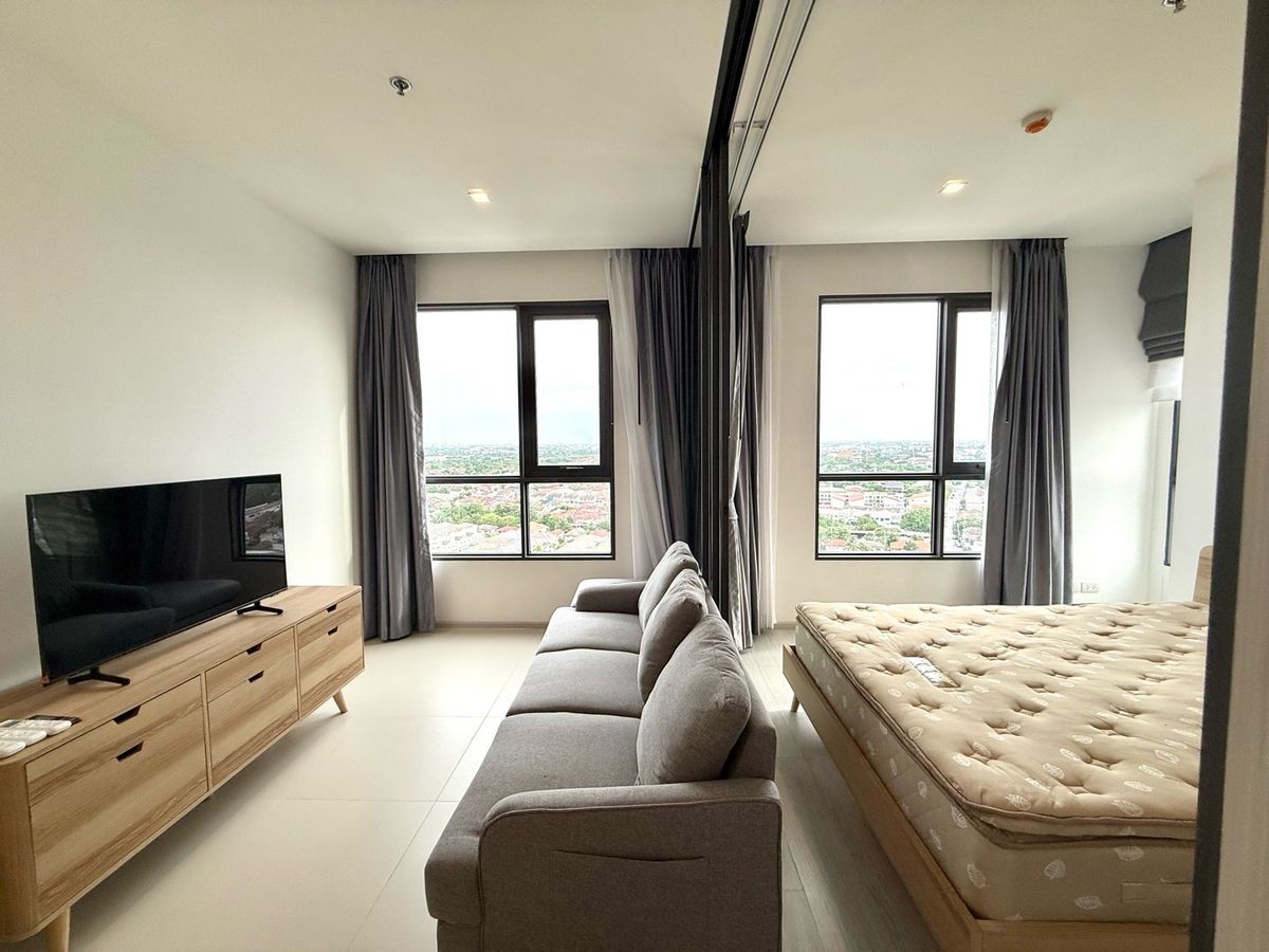 For rent‼ ️ Condo Grourat Rattanathibet, near MRT, Sai Ma, 15th floor, 58 square meters, 2 bedrooms, 1 bathroom‼ ️ Furniture with complete electrical appliances‼ ️ The door is Digital Door Lock. For rent‼ ️ Condo Grourat Rattanathibet, near MRT, Sai Ma, 15th floor, 58 square meters, 2 bedrooms, 1 bathroom‼ ️ Furniture with complete electrical appliances‼ ️ The door is Digital Door Lock.