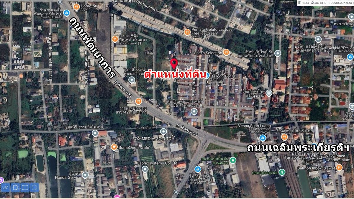 ที่ดินสวย ทำเลดี ราคาถูก 190 ตร.ว. ถนนพัฒนาการ ซ.111 ใกล้แยกพัฒนาการ เขตประเวศ กทม – รูปที่ 3