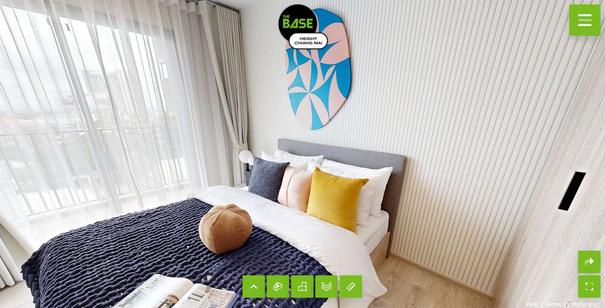 ห้องสวย วิวดอยสุเทพ พร้อมอยู่ทันที! ขายคอนโด The Base Height Chiang Mai – รูปที่ 3
