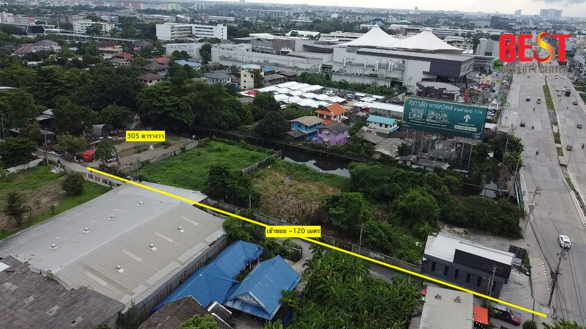ขายที่ดินติดถนนใหญ่รามคำแหง 127/1 ใกล้รถไฟฟ้าสายสีส้ม The Paseo! ทำเลทองสำหรับปลูกบ้านหรือทำโฮมออฟฟิศ – รูปที่ 4