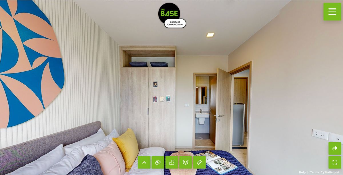 ห้องสวย วิวดอยสุเทพ พร้อมอยู่ทันที! ขายคอนโด The Base Height Chiang Mai – รูปที่ 4