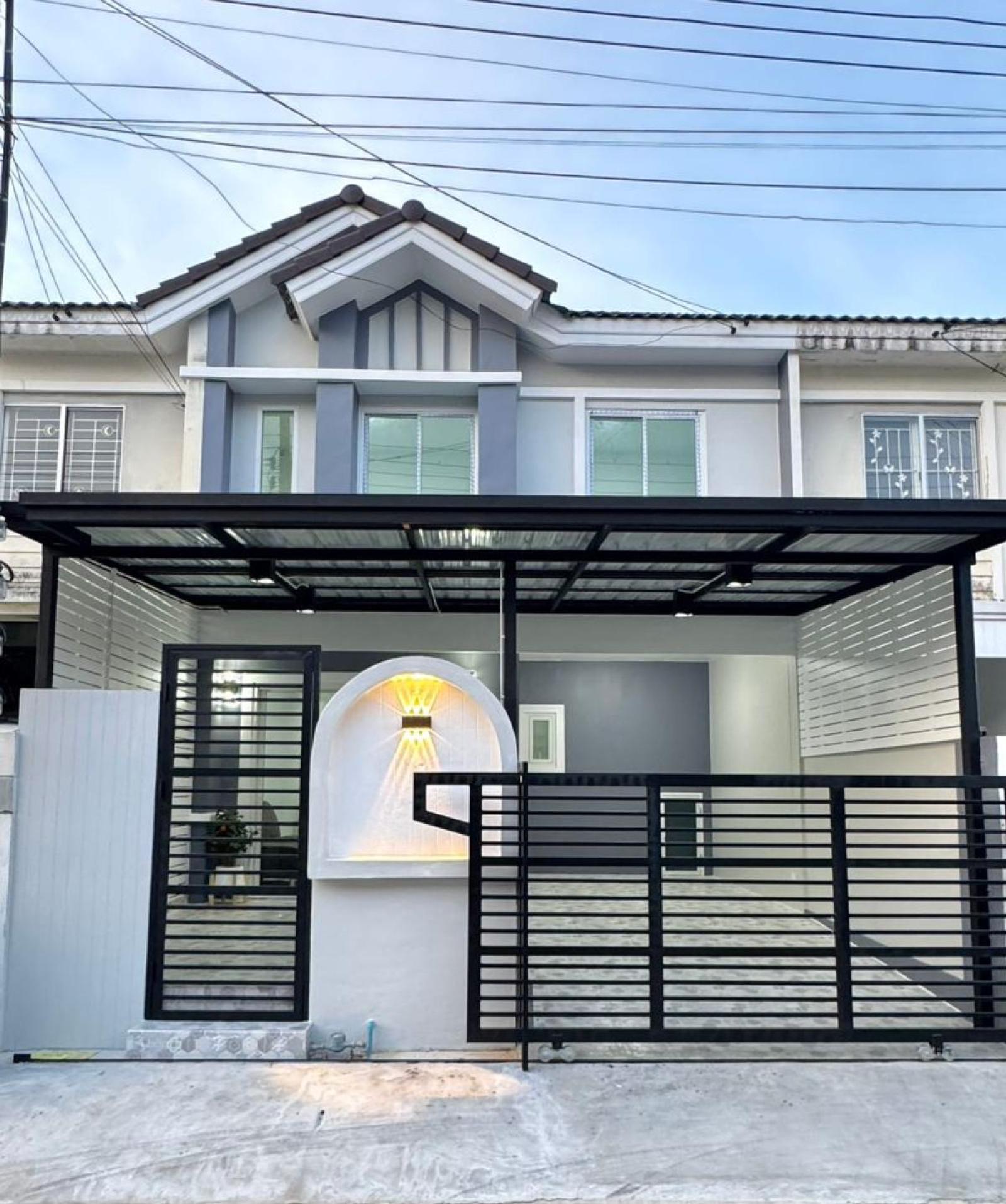 ขายทาวน์เฮ้าส์/ทาวน์โฮม  บ้านพฤกษา 69 บางใหญ่ - แก้วอินทร์ รีโนเวทใหม่ บางแม่นาง บางใหญ่ นนทบุรี CX-122722