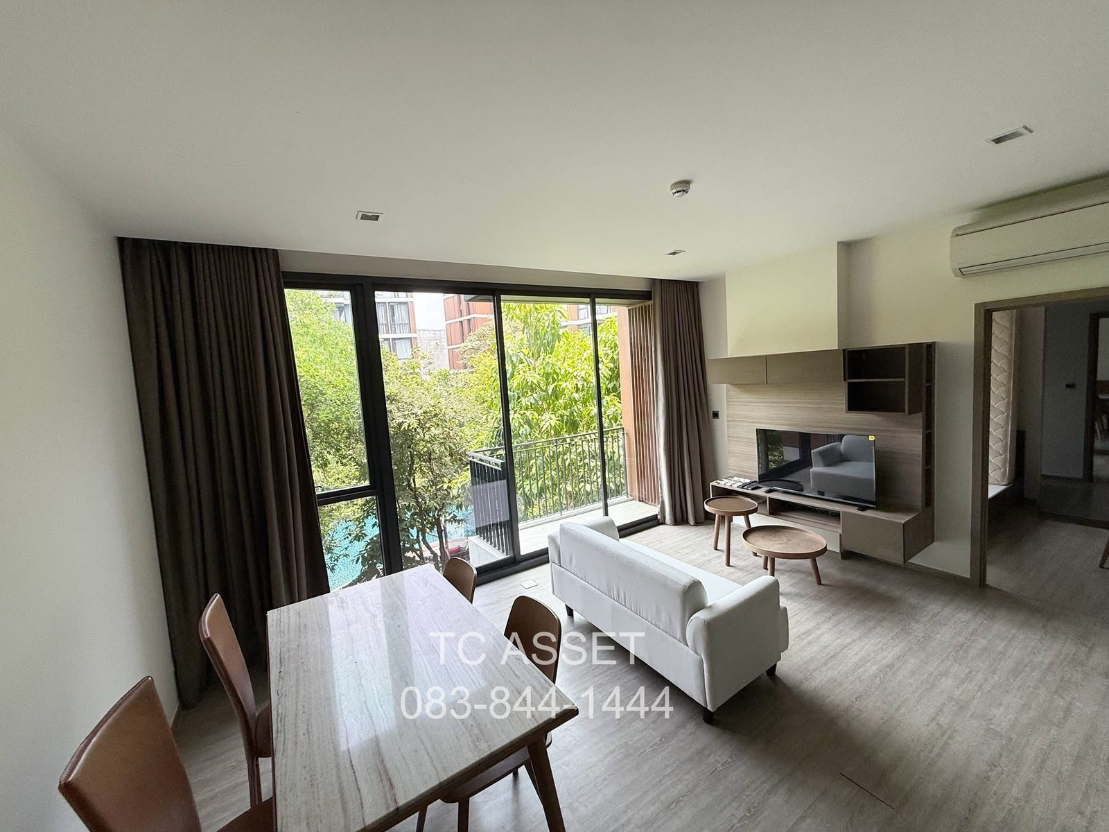 🔥For Rent! Mori Haus 2 ห้องนอน 67 ตรม ชั้น 3  วิวสระและวิวสวน อาคาร B ทิศเหนือ มีอ่างอาบน้ำ 🔥เพียง 50,000 บาท! – รูปที่ 2