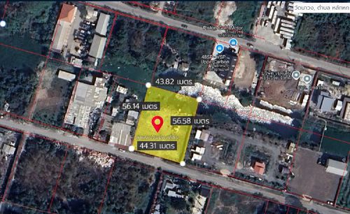 ขายที่ดิน 600 ตรว. ใกล้ม.รังสิต เมืองเอก จ.ปทุมธานี