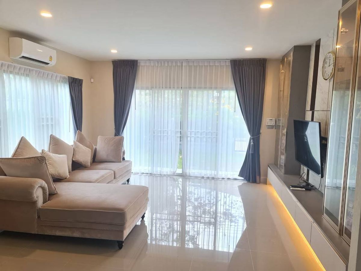 🏡😊 House for rent, Perfect Place Project, Rama 9-Krungthep Kreetha, shady atmosphere Good location on Krungthep Kreetha Road 🏡😊 House for rent, Perfect Place Project, Rama 9-Krungthep Kreetha, shady atmosphere Good location on Krungthep Kreetha Road