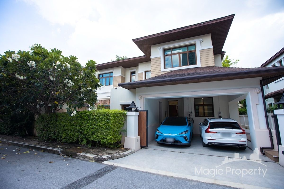 3 Bedroom Single House For Rent in Sirithawara Village, Pradit Manutham Road, Lat Phrao, Bangkok 3 Bedroom Single House For Rent in Sirithawara Village, Pradit Manutham Road, Lat Phrao, Bangkok