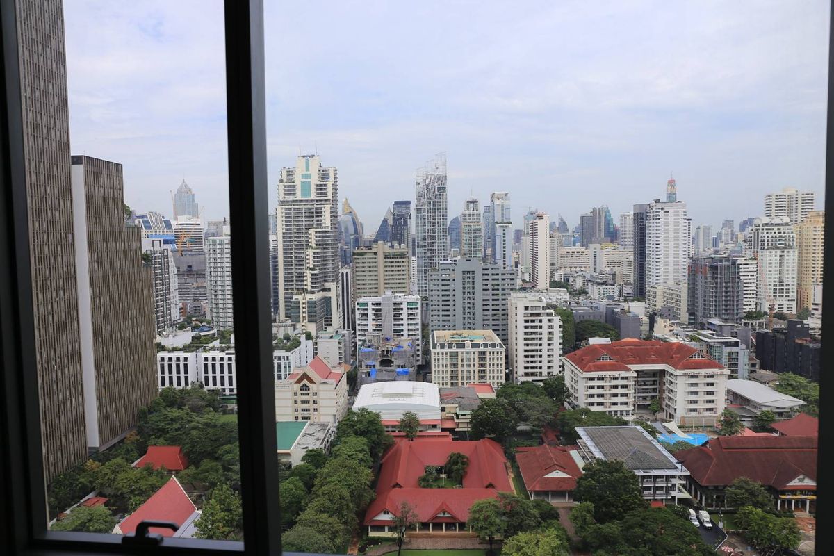 Best price!!! Wattana school view, high floor, nice room ✨The Esse Asoke✨1 bedroom, 1 bathroom, size 47.05 sq m, near BTS Asoke/Sukhumvit/Phetchaburi Tel.0982645161 Best price!!! Wattana school view, high floor, nice room ✨The Esse Asoke✨1 bedroom, 1 bathroom, size 47.05 sq m, near BTS Asoke/Sukhumvit/Phetchaburi Tel.0982645161