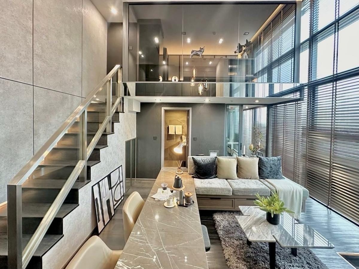 🔥Conner Ratchathewi, Loft Loft Pada Room (1 Bid 1, 50 SQ.M.) only 9.9 MB. – รูปที่ 2