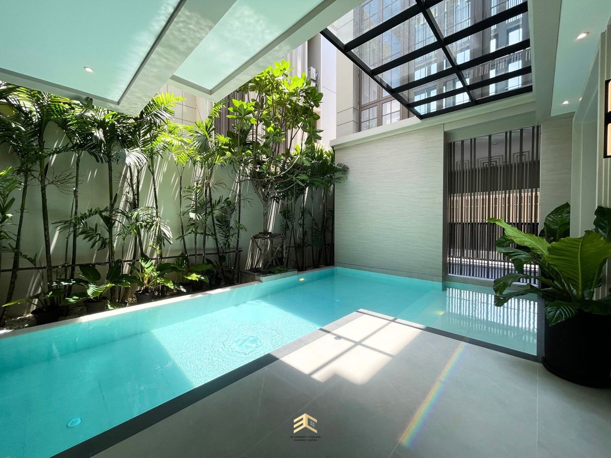 บ้านเดี่ยวหรู 4 ชั้น ใจกลางเมือง บนถนนพระราม 3 :  Lavier Rama 3 🔺เริ่ม 89.5 ล้านบาท🔺 – รูปที่ 4
