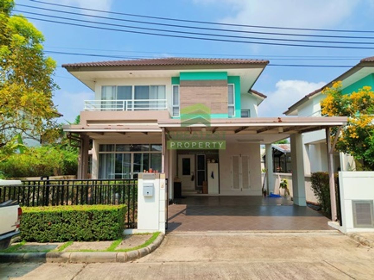 House for sale Modern style, trendy Thara Romklao, area 57.60 sq.w., good location on Romklao Road Ready to stay Price negotiable
