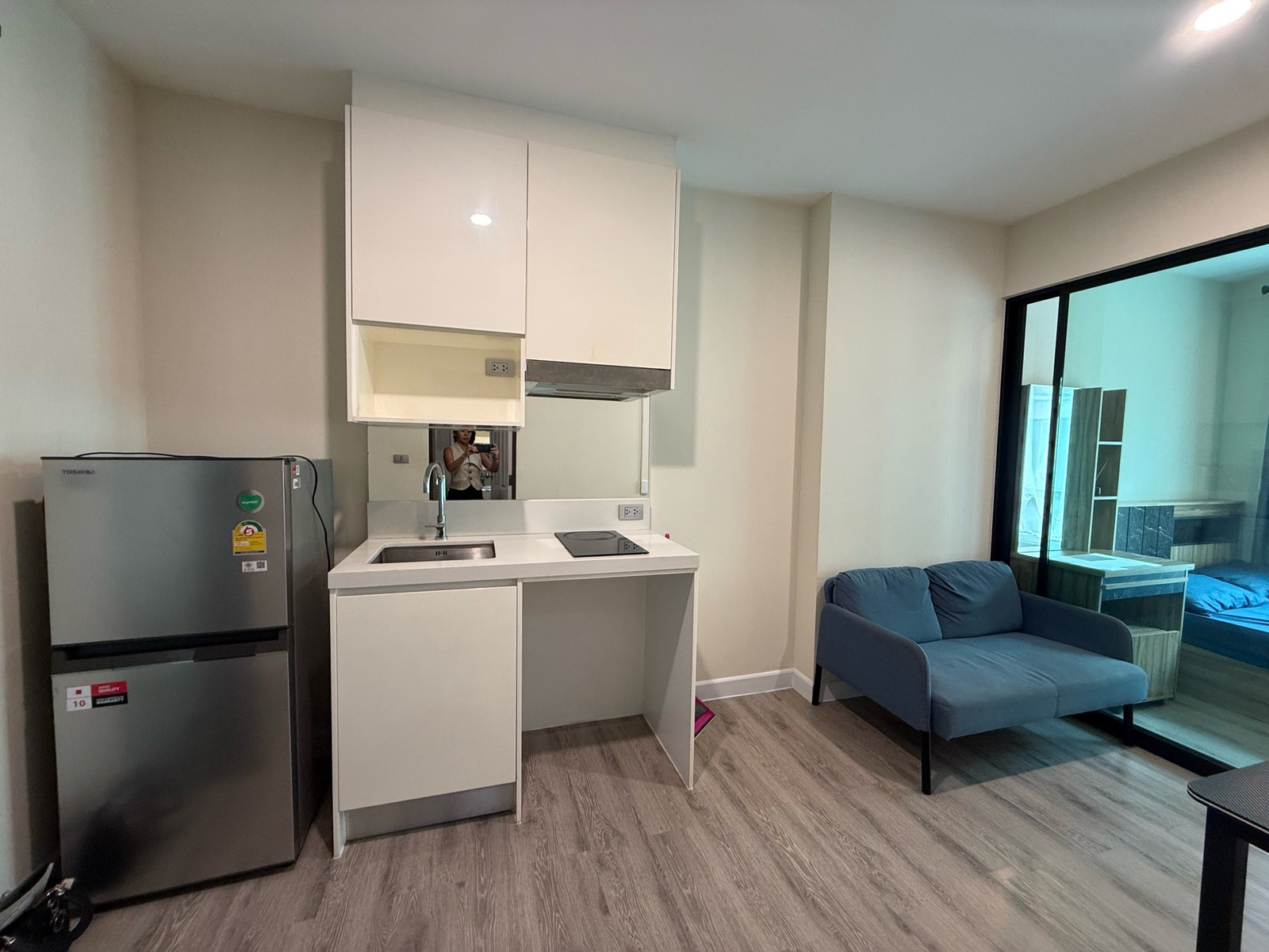 The Sky Sukhumvit 1Bed ชั้น 4 ตึก E 26sqm. BTS อุดมสุข – รูปที่ 3
