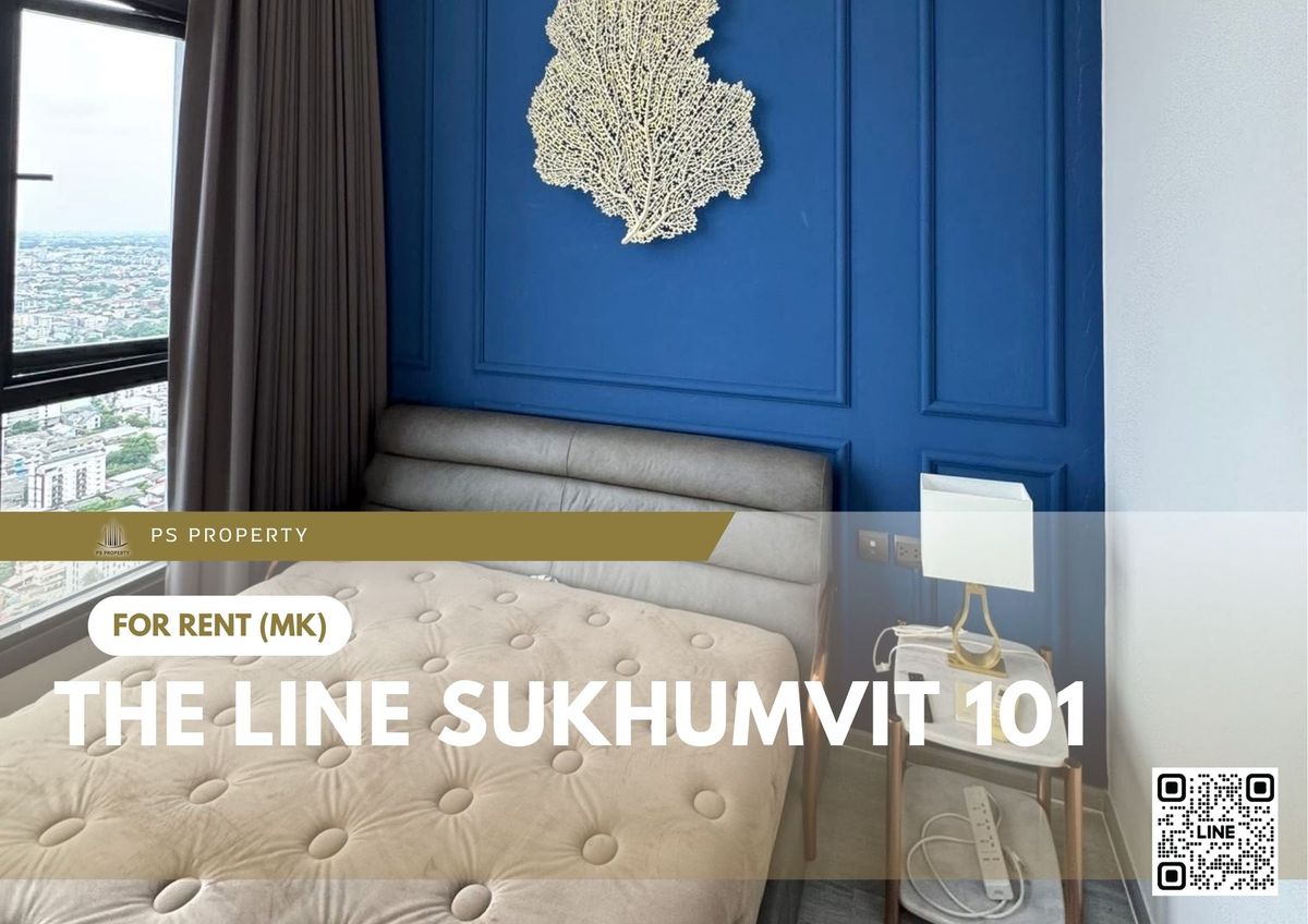 For rent 📍 THE LINE Sukhumvit 101 📍 Fully furnished and equipped with electrical appliances, near BTS Punnawithi For rent 📍 THE LINE Sukhumvit 101 📍 Fully furnished and equipped with electrical appliances, near BTS Punnawithi